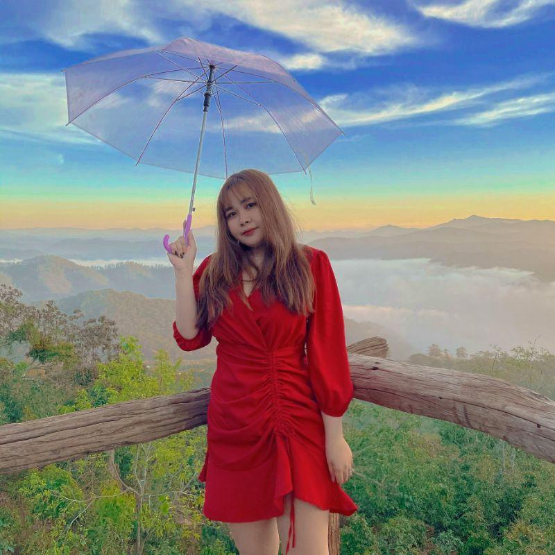 Đầm nhấn eo bigsize