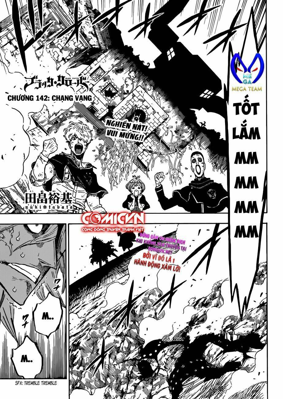 black clover - pháp sư không phép thuật chapter 142 1