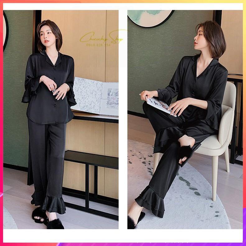 Pijama|Đồ Ngủ Cao Cấp|Pijama Lụa Cao Cấp Chất Bao Đẹp - Chocochip Shop