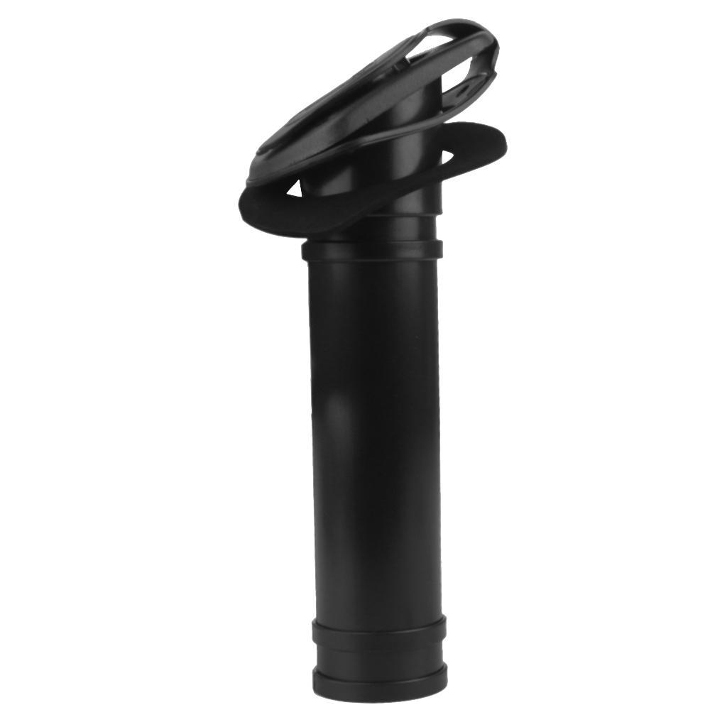 360 Degree Flush Mount Fishing Rod Holder & Gasket Cap for Canoe Boat Kayak