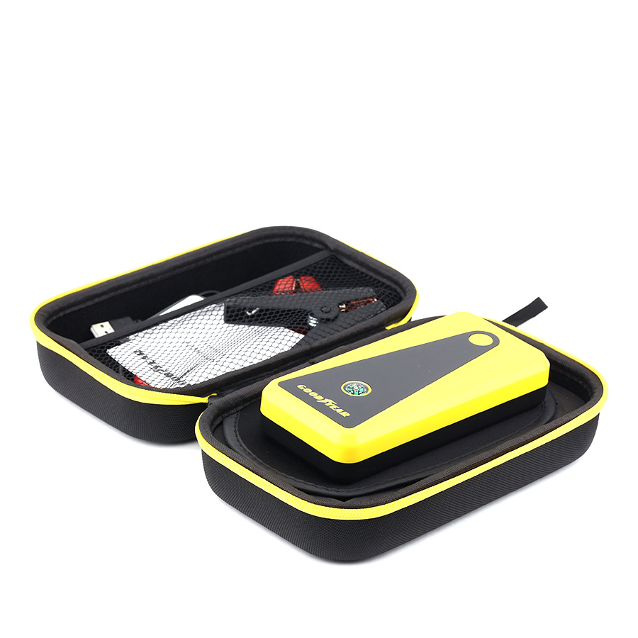 Bộ Kích Bình Cho Xe Hơi 400A GOODYEAR GY-2626 Đa Chức Năng Sạc Dự Phòng 6400mAh Đèn LED Khẩn Cấp Tích Hợp La Bàn - Nhập Khẩu Chính Hãng