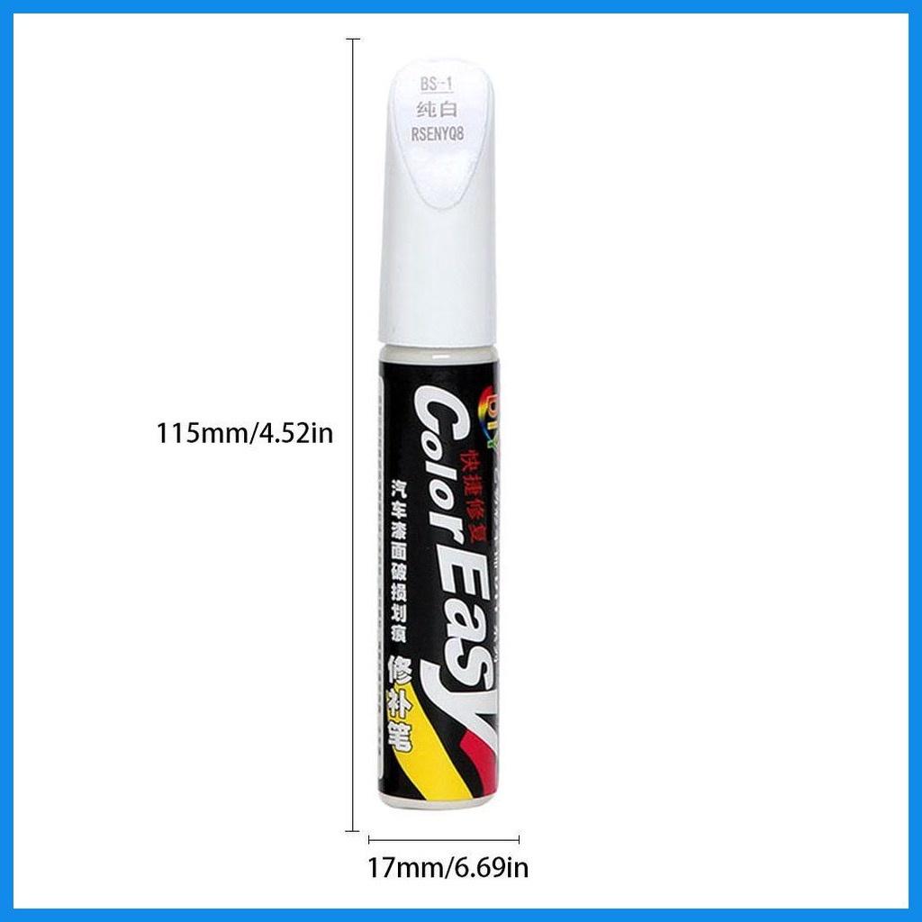 Bút tẩy xóa vết trầy xước dăm, xước lộ màu trên ô tô xe máy ColorEASY 4 màu đen, ghi, đỏ, trắng