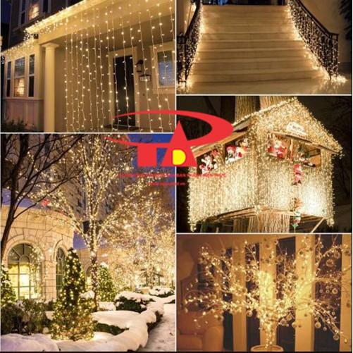 Combo 15 Dây Đèn Led Noel 5M Màu Vàng