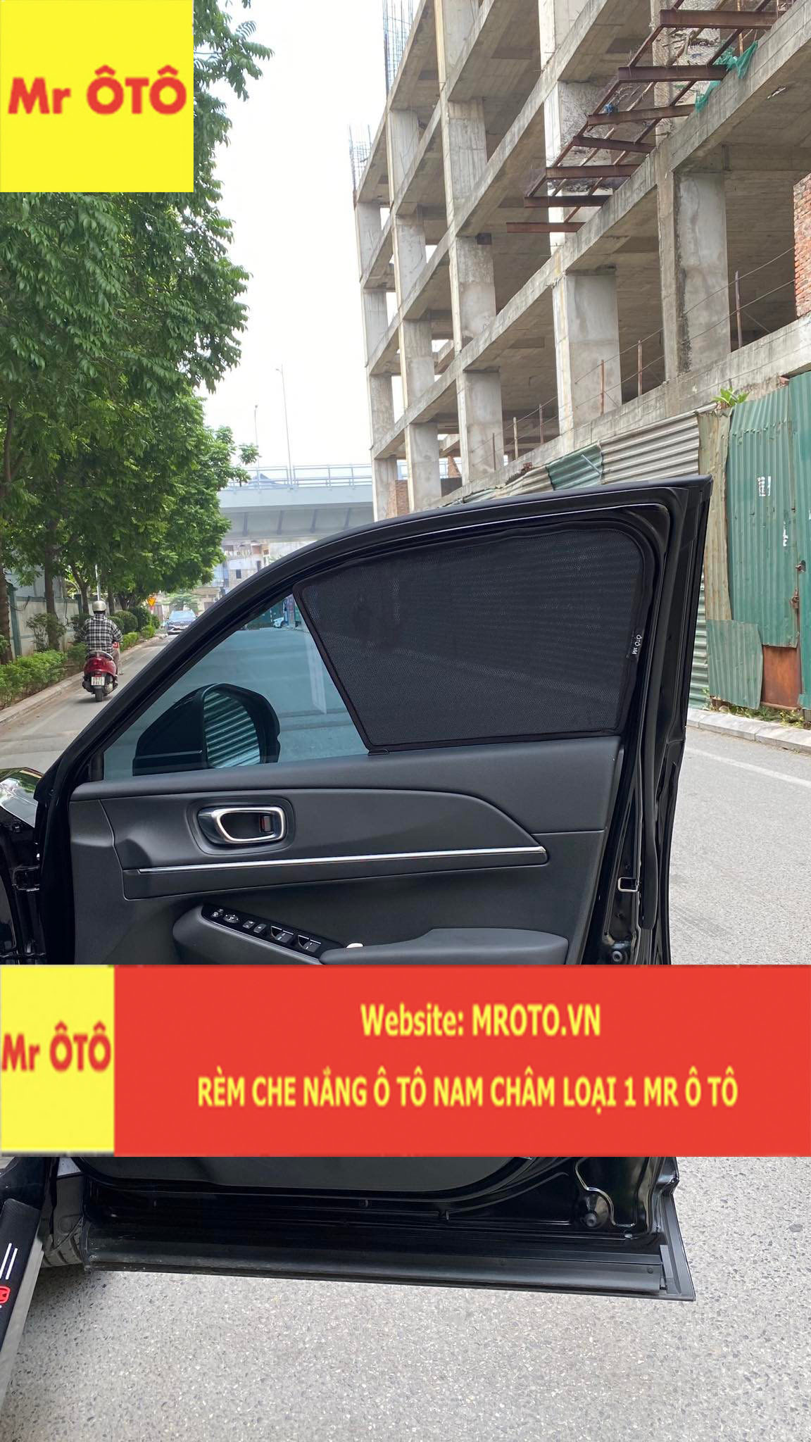 Rèm Che Nắng Xe Honda HRV 2022 - 2023 Hàng Loại 1 MR Ô TÔ