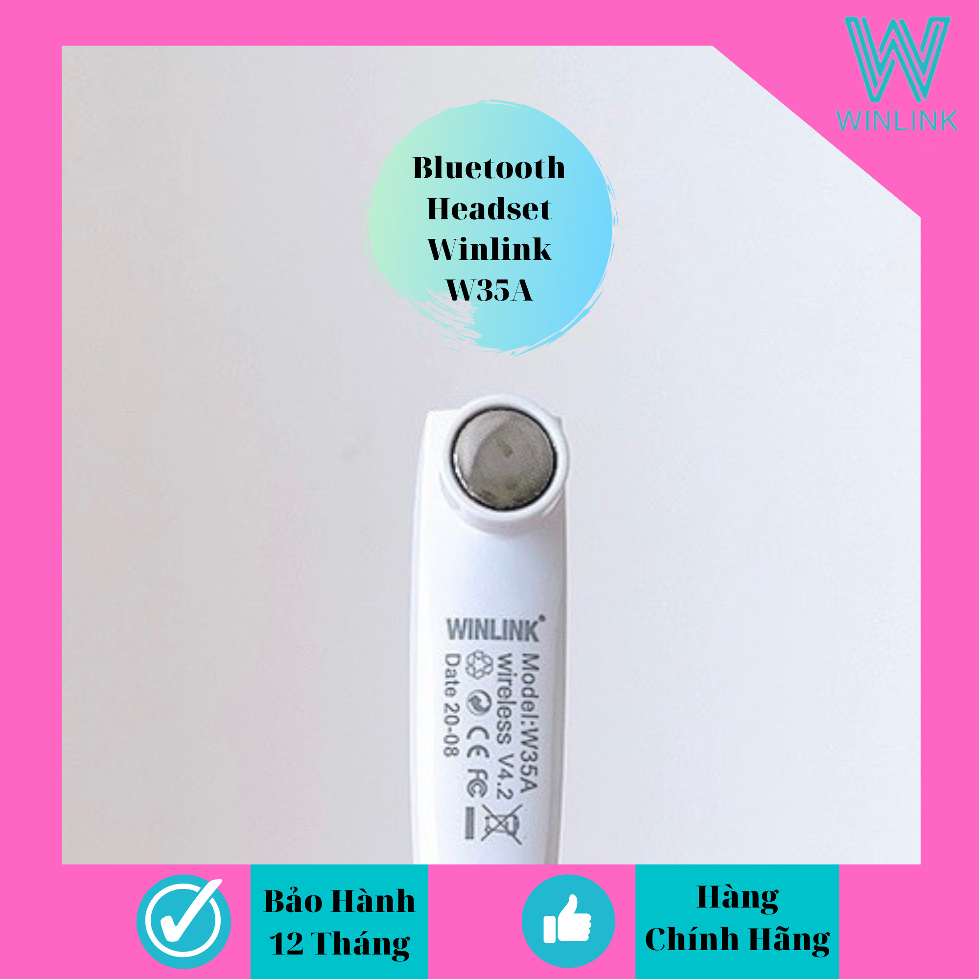 TAI NGHE BLUETOOTH WINLINK W35 - Hàng chính hãng