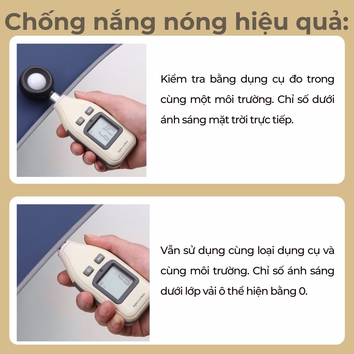 Ô tự động 2 chiều cao cấp DandiHome chống UV