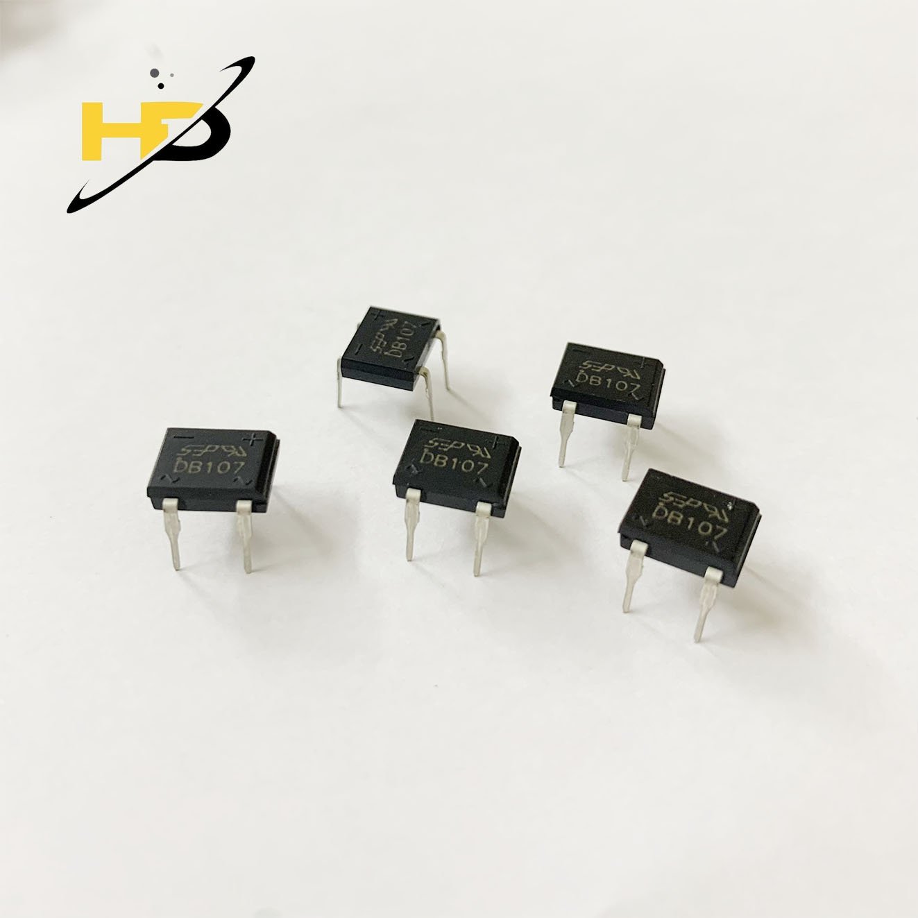 Bộ 5 Con Diode Cầu Chỉnh Lưu DB107 DIP4 1A 1000V