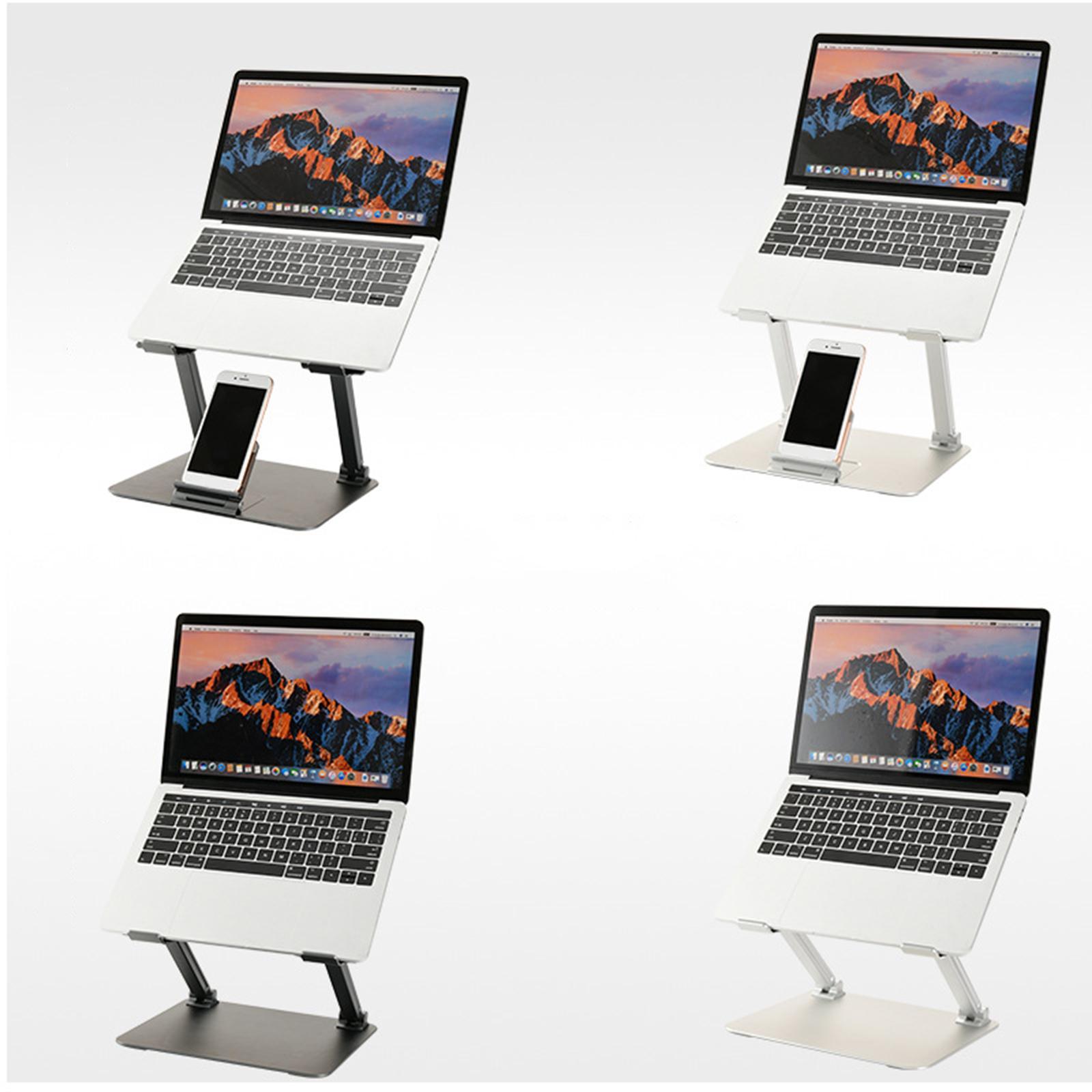Portable Adjustable Aluminum Alloy Laptop Stand Holder Foldable Laptop Riser