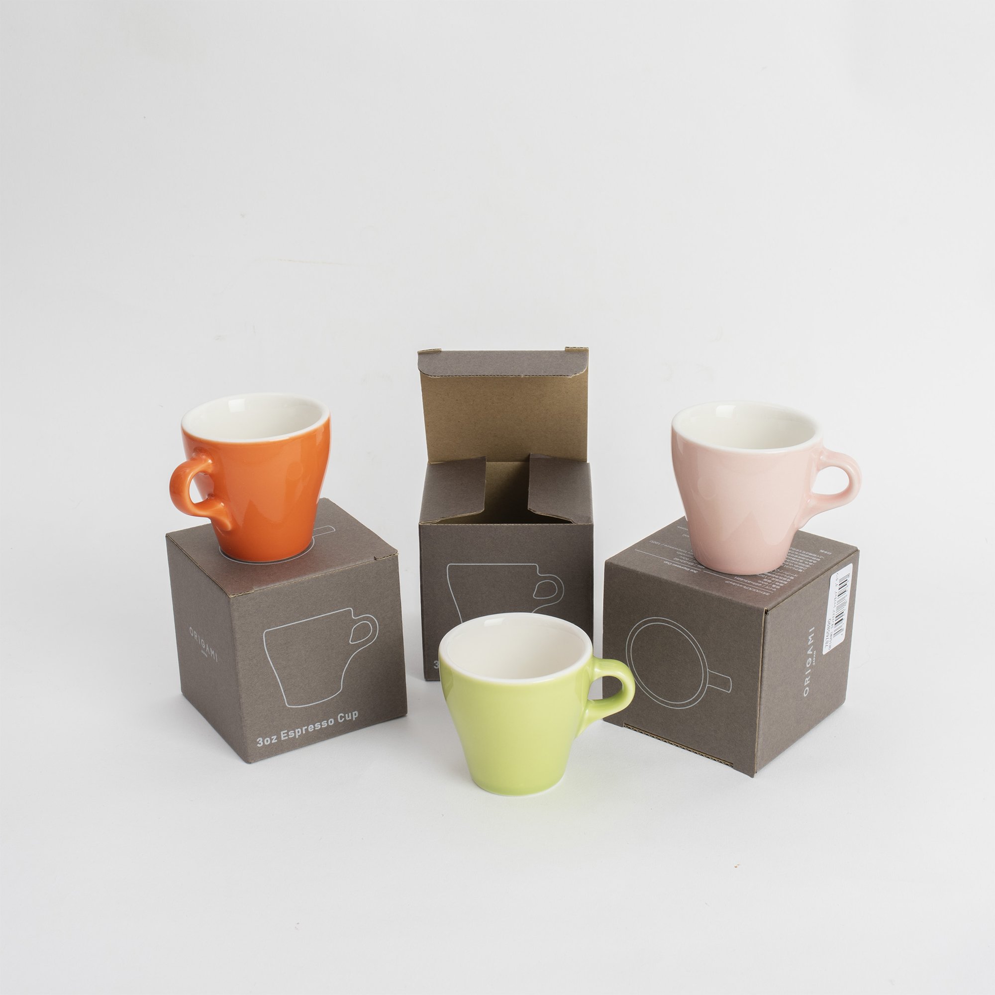 Ly sứ Origami Espresso Cup 90ml uống trà cà phê