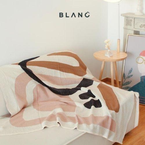 Chăn Phủ Sofa Khăn Phủ Sofa Trải Sàn Phong Cách Bắc Âu Decor Napoli BLANC'