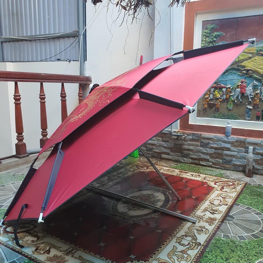 Ô Dù 2 Tầng Kim Long Cao Cấp -Đủ Màu