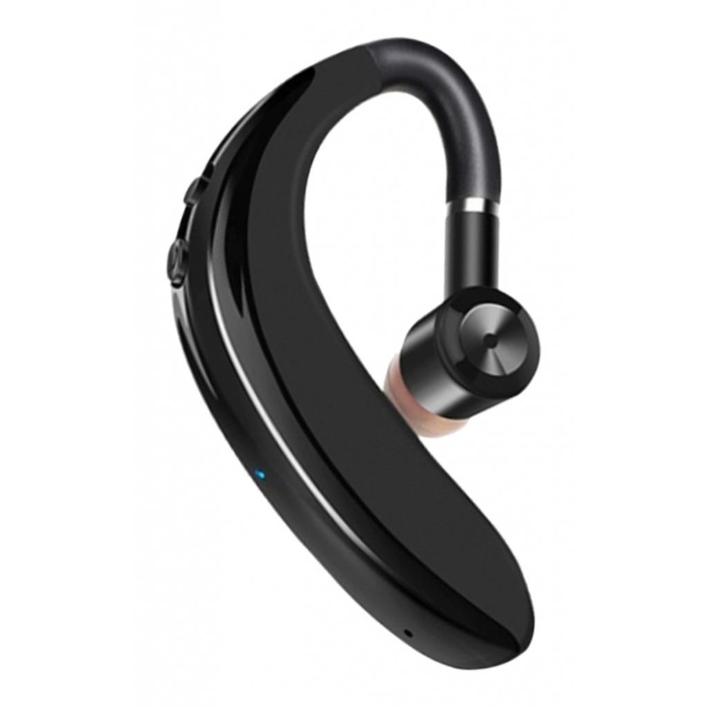 Bluetooth Waterproof hook Headset Earphone with Mic Black