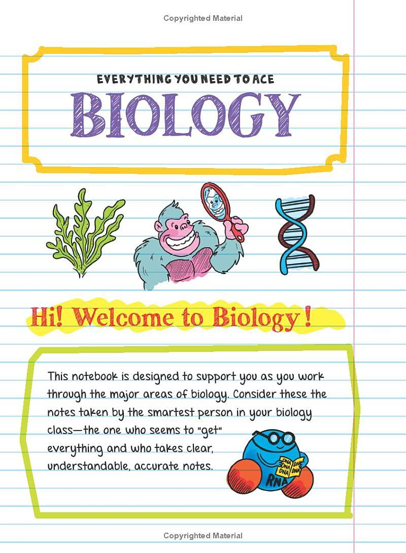 Sách ngoại văn: Everything You Need to Ace Biology in One Big Fat Notebook