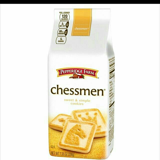[Hộp quà tết ] Bánh quy Bơ chessmen Pepperidge Farm American Selection 412g- USA