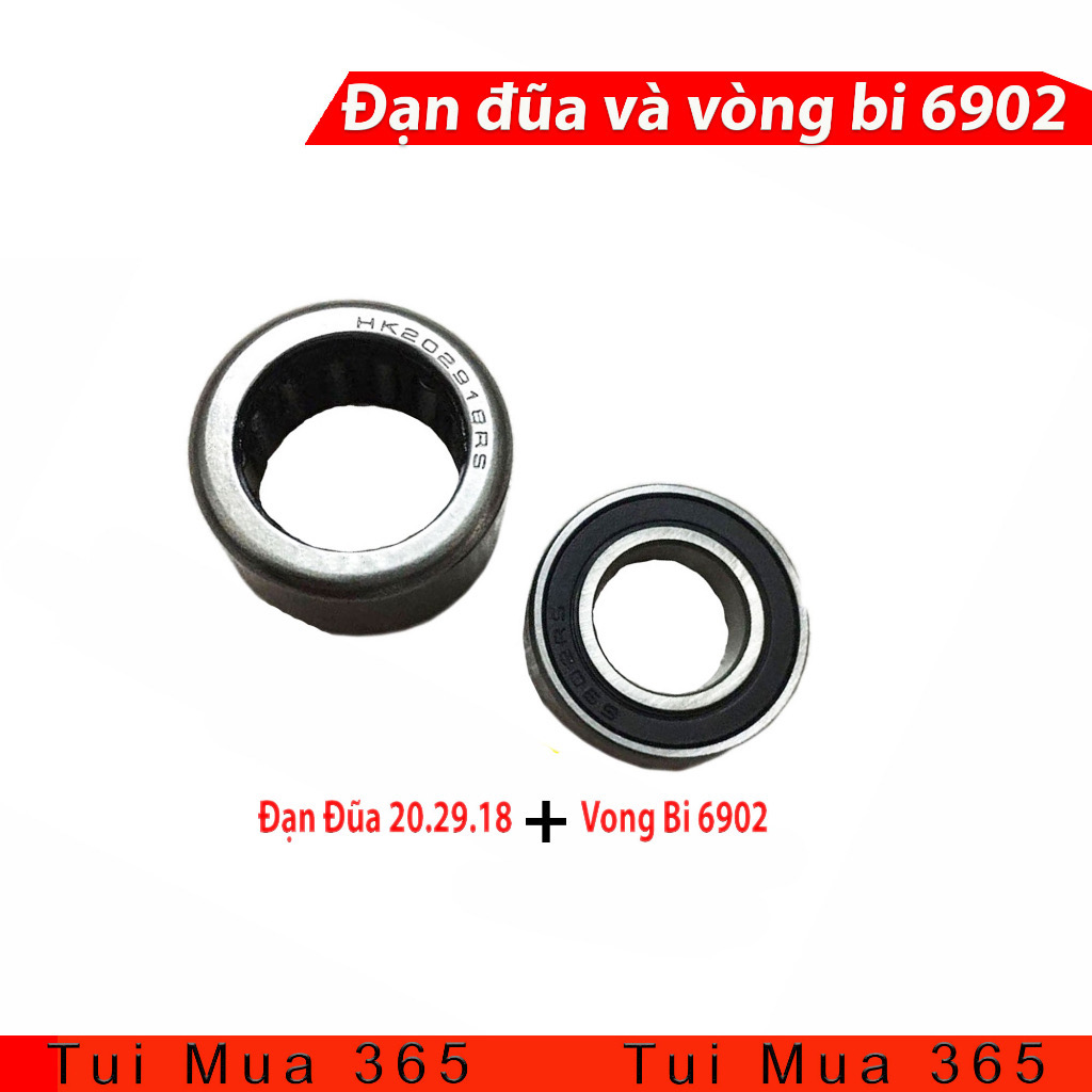 Cặp Bạc Đạn Puly Nồi Sau Xe Airblade, Vision, Lead, Ab SH Vairo...