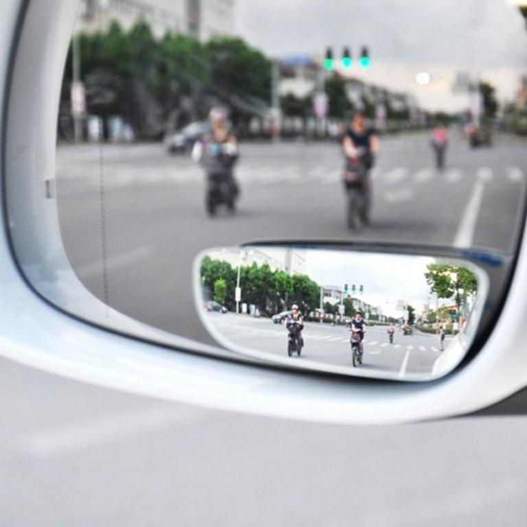 Set 2 Gương Chiếu Hậu Góc Rộng 360 Độ Cho Xe Hơi Xe Máy