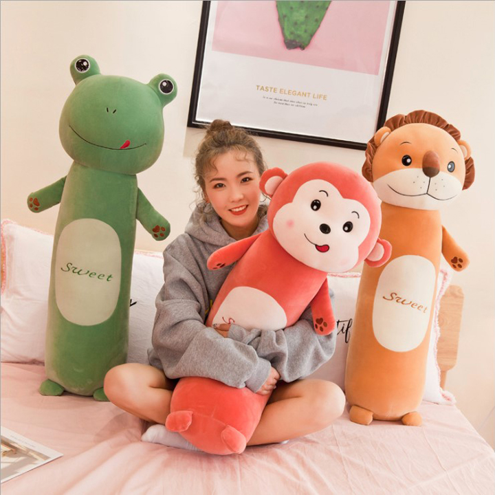 Gối Ôm Thỏ Dành Cho Em Bé Chất Vải Miniso Cao Cấp Siêu Mềm, Đem Lại Cảm Giác Thoải Mái (2 Size)