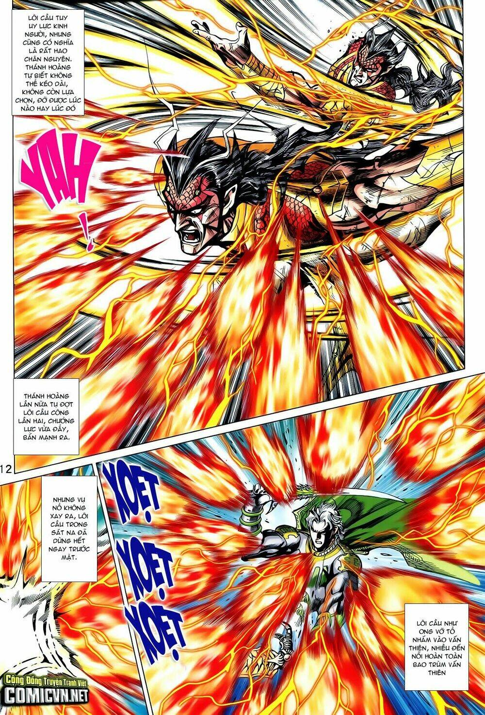 thần binh vấn thiên chapter 35 12