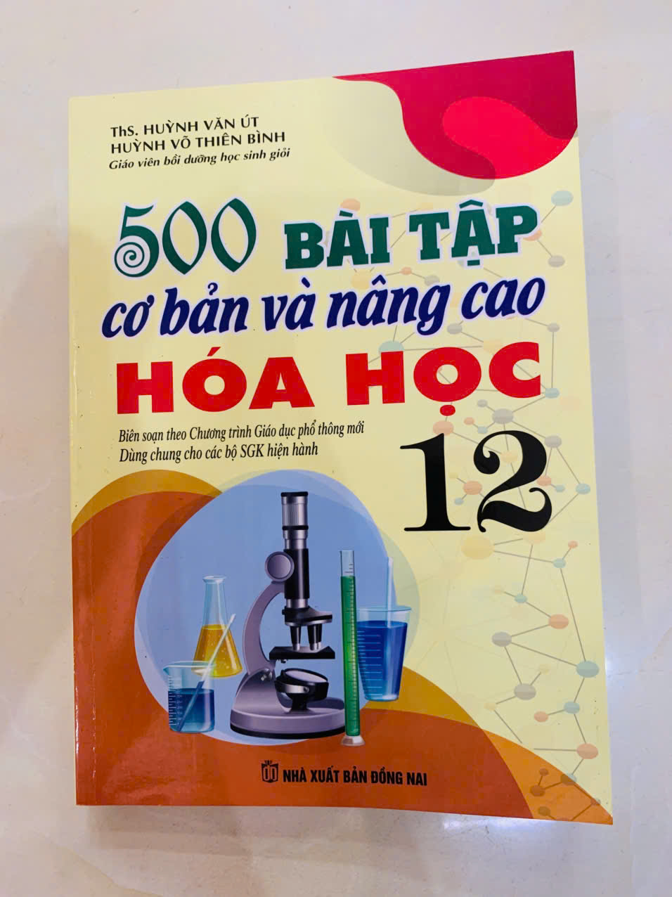 Sách - 500 Bài Tập Cơ Bản Và Nâng Cao Hoá Học Lớp 12 - chương trình mới