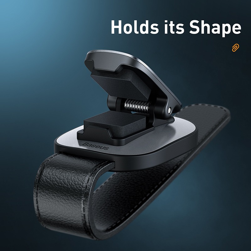 Giá Treo Kính Kẹp Thẻ Hoặc Phụ Kiện Trên Xe Ô Tô Baseus Platinum Vehicle Eyewear Clip - Hàng Chính Hãng