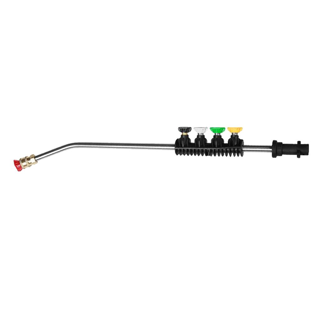 Xe Máy Giặt Kim Loại Phản Lực Lance Vòi Phun với 5 Nhanh Vòi Phun Đầu cho Karcher K1-K7