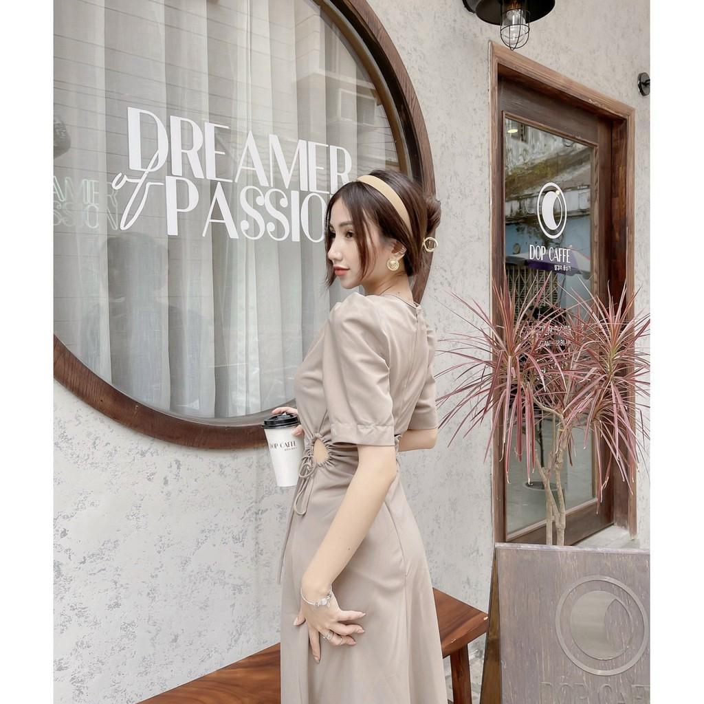 Đầm body tôn dáng khoét eo