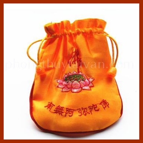 Túi nhỏ may mắn bảo bối Phật Giáo dày 2 lớp