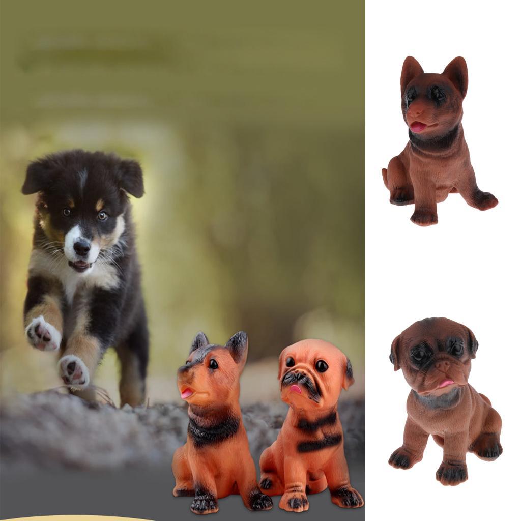 Creative Gift Pet Squeaky Toy Figure Toy Home Room Ornament Dog Supplies Toys -
