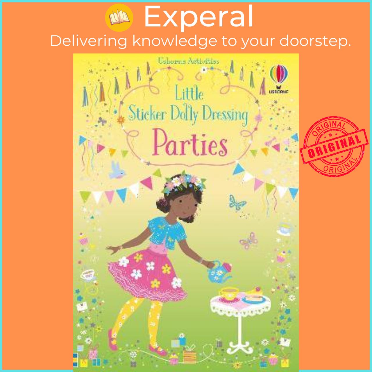 Sách - Little Sticker Dolly Dressing Parties by Fiona Watt
