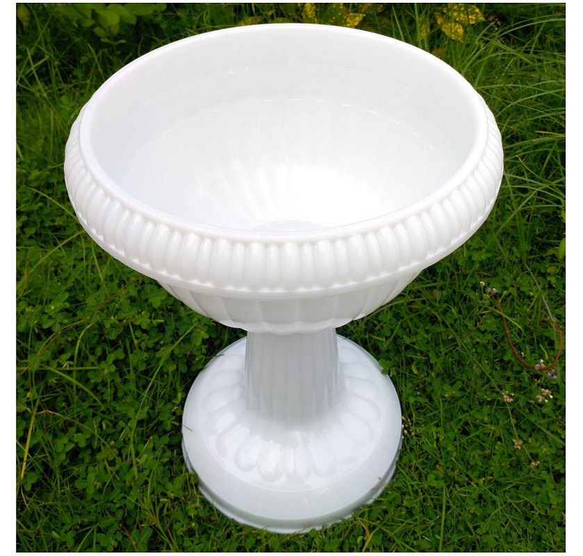 2 Chậu LY nhựa kèm ĐẾ tách rời, trồng hoa, cây cảnh, sen... Size2  Kt: 30x40