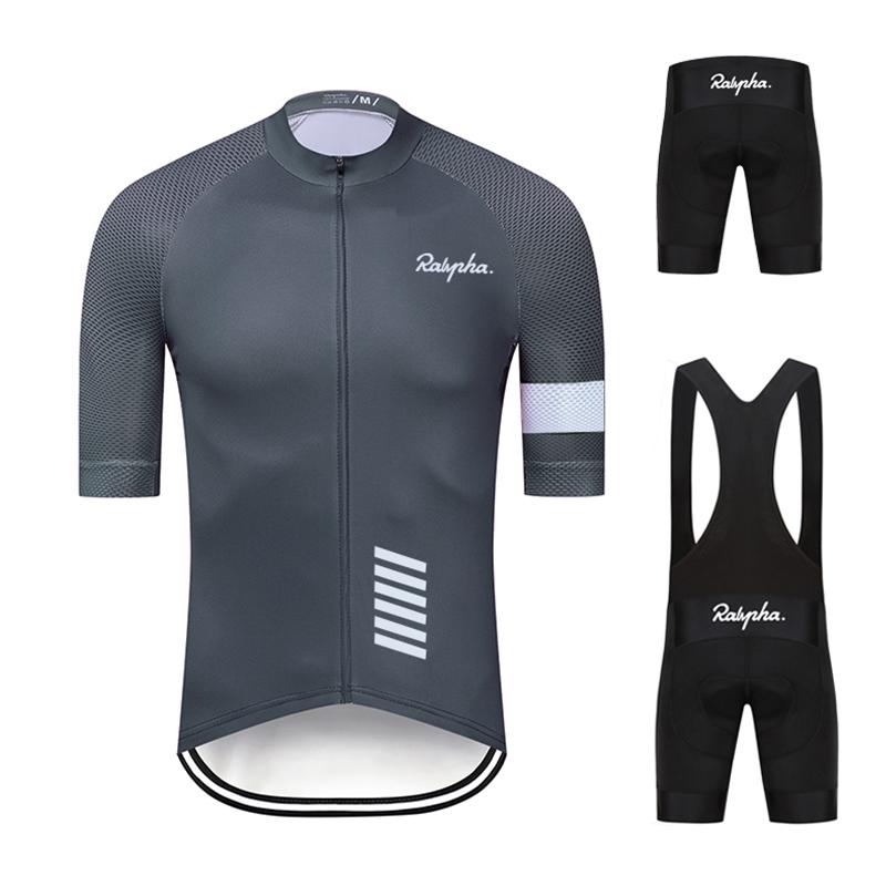 Mùa hè Jersey đi xe đạp mới đặt quần áo đạp xe Raphaful MTB quần áo xe đạp đồng phục Maillot Ropa Ciclismo Man Cycling Xe đạp Suit Color: cycling suit 8 Size: XS