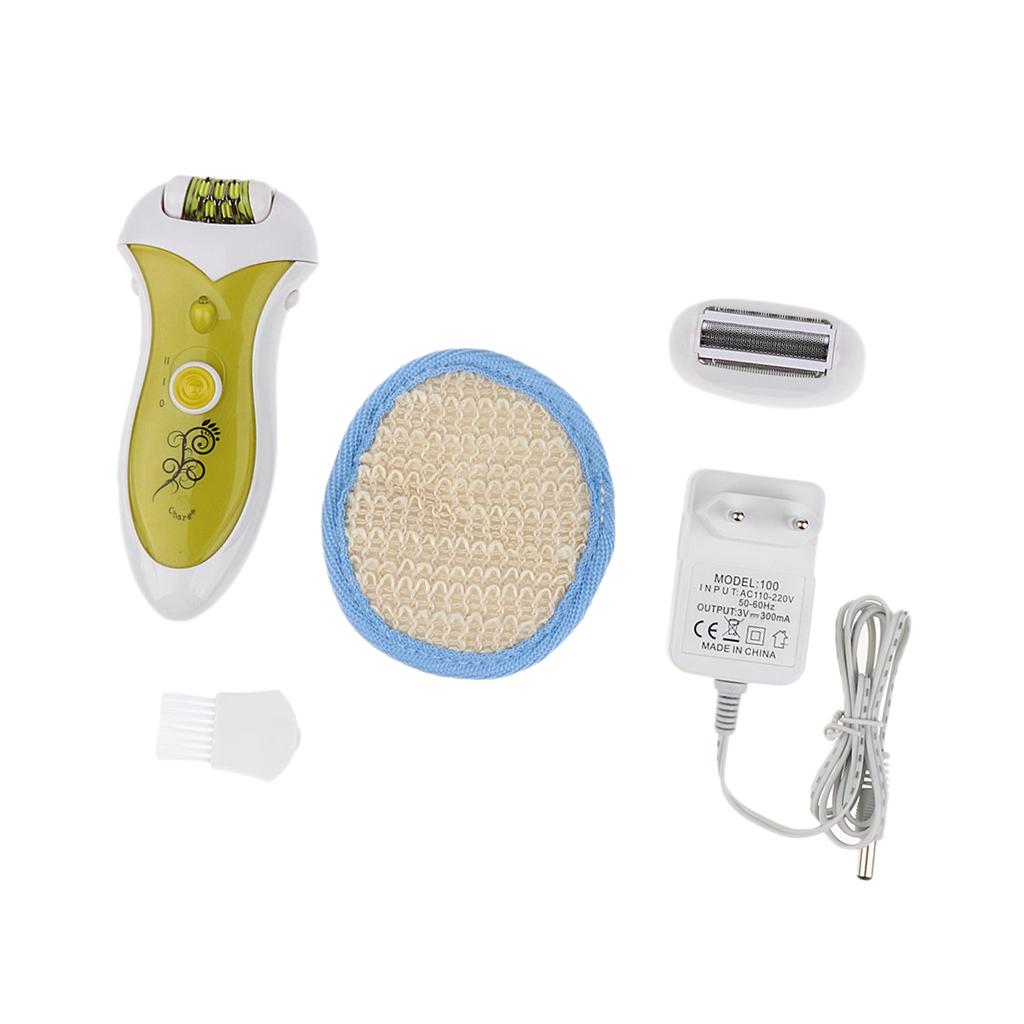Electric Shaver Hair Removal Trimmer Body Hair Epilator Rechargeable EU Plug