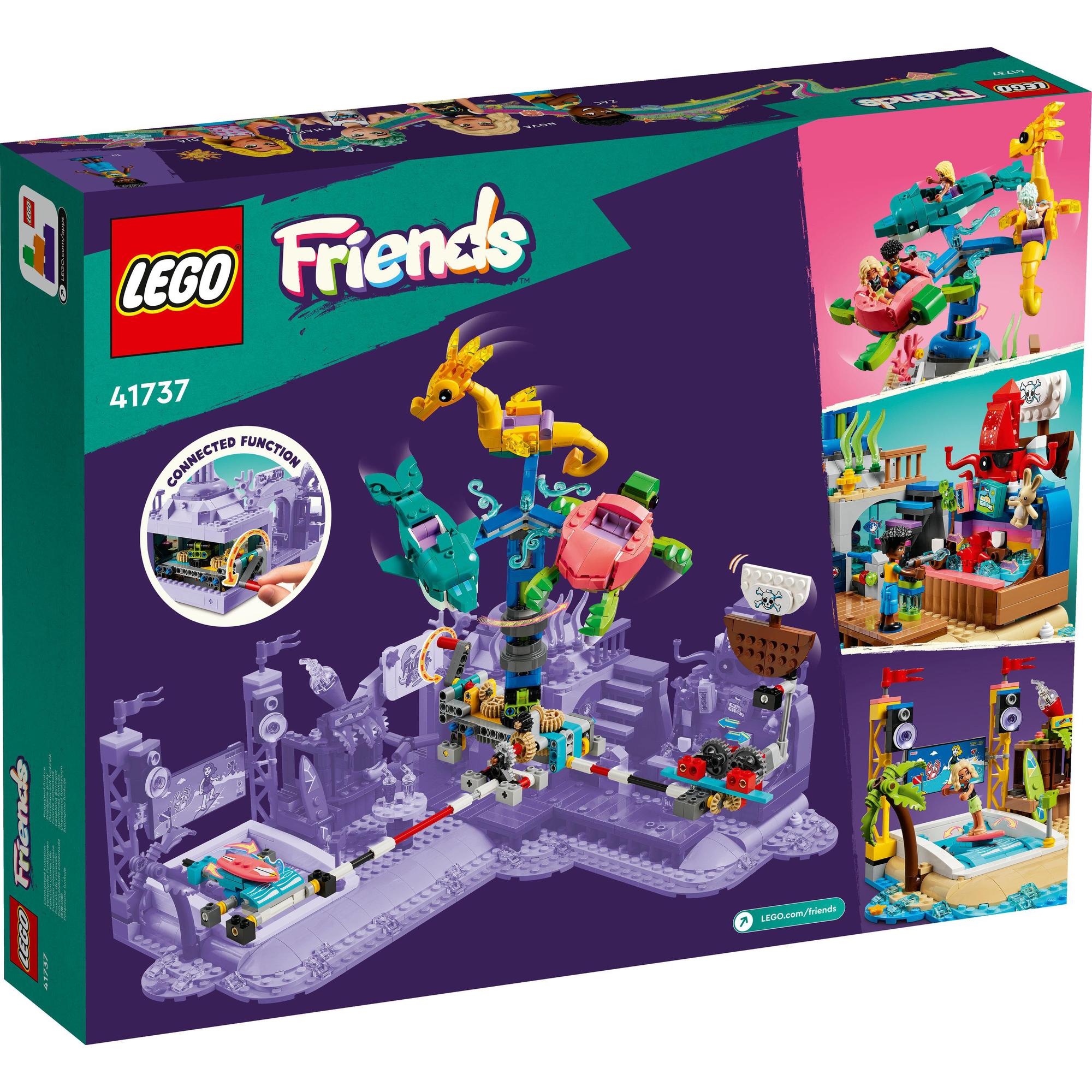 LEGO Friends 41737 Đồ chơi lắp ráp Công viên giải trí ven biển
