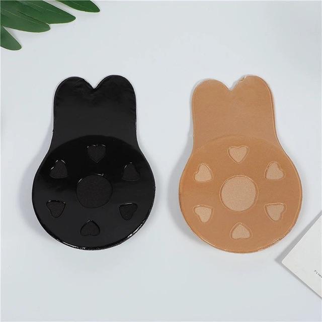Miếng Dán Nâng Ngực Silicon Hình Tai Thỏ sz Đại 11cm sz vừa 9cm- PK102
