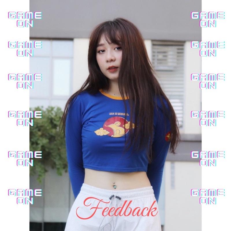 Áo croptop ôm dáng cực đỉnh kết hợp với outfit là hết bài