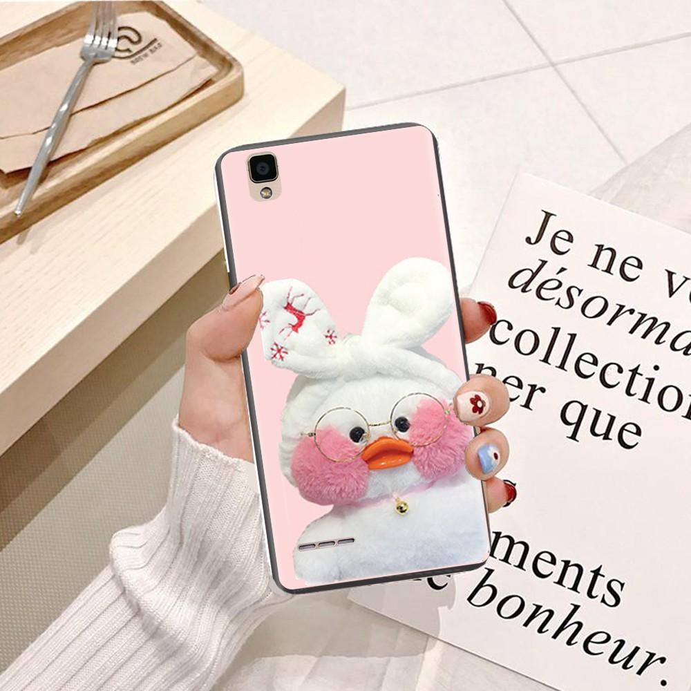 Ốp lưng dành cho điện thoại Oppo F1 Viền dẻo TPU hình Vịt Con Đáng Yêu