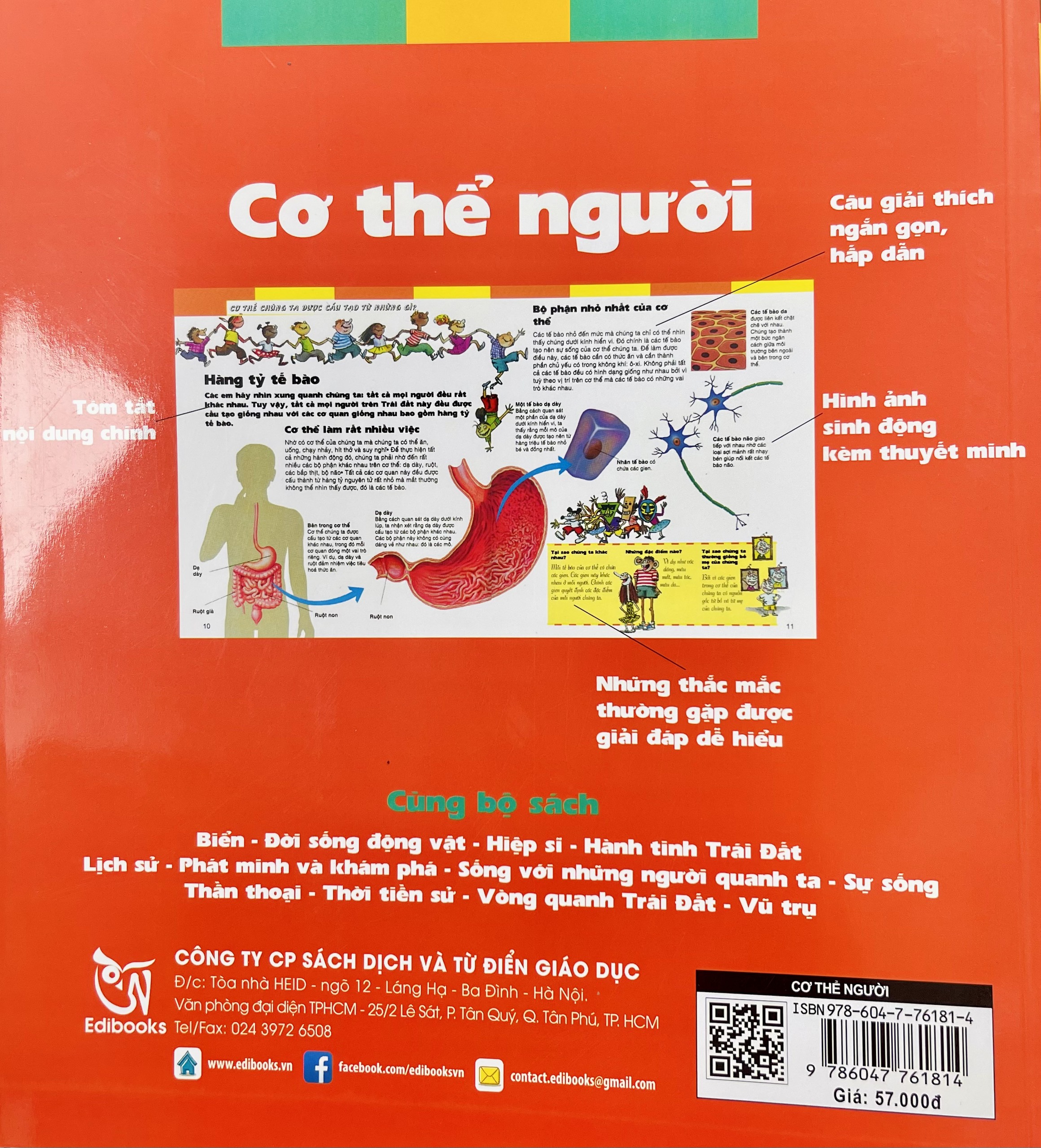 Sách - Bách khoa thư Larousse - Cơ thể người