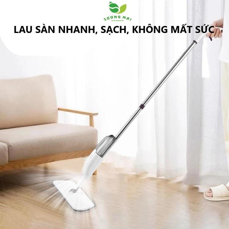 Cây Lau Nhà Phun Nước Xoay 360 Độ