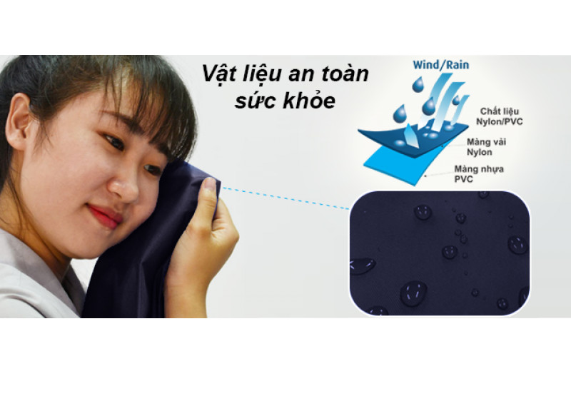 Áo mưa bộ Rando Best - ASNS-27 - Xanh Đen