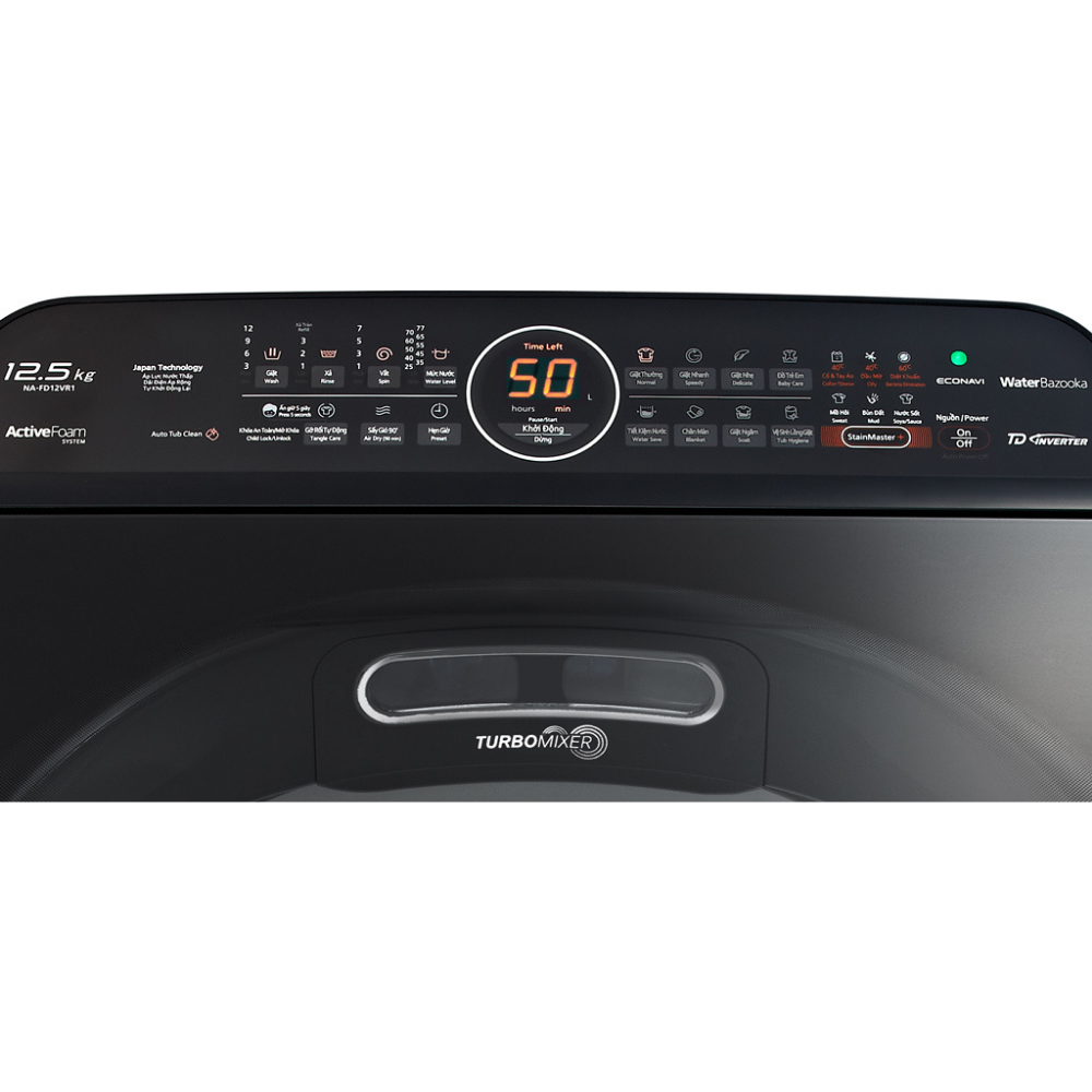 [Lắp đặt trong vòng 24h] Máy Giặt Cửa Trước Panasonic 9.5 Kg NA-FD95V1BRV - Công Suất Xoáy Giặt Nhanh - Hàng chính hãng