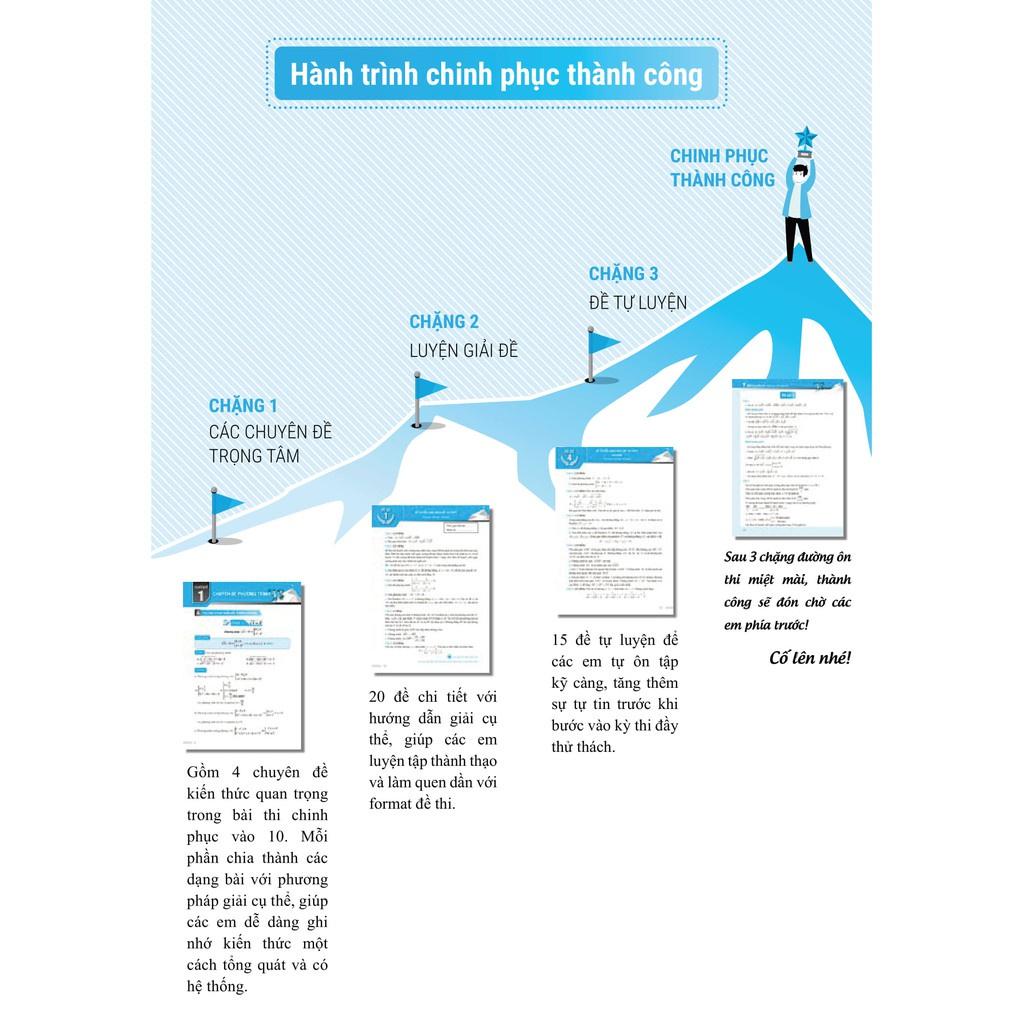 Sách Chinh phục đề thi vào 10 môn Toán