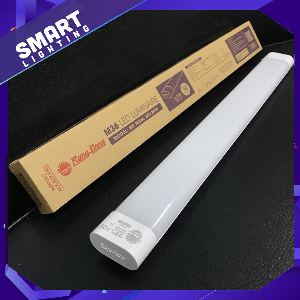 Đèn LED Rạng Đông 40W Model: BD M36L 120 40W  bán nguyệt tube dài 1m2  Hàng Chính hãng - 3 cái