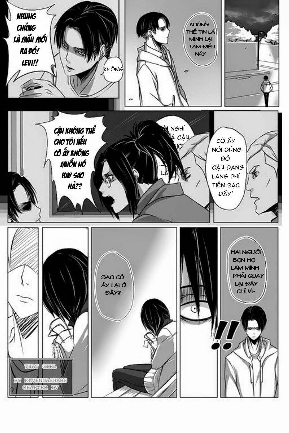 đại chiến titan - doujinshi về cuộc tình tay 4 chapter 4 3