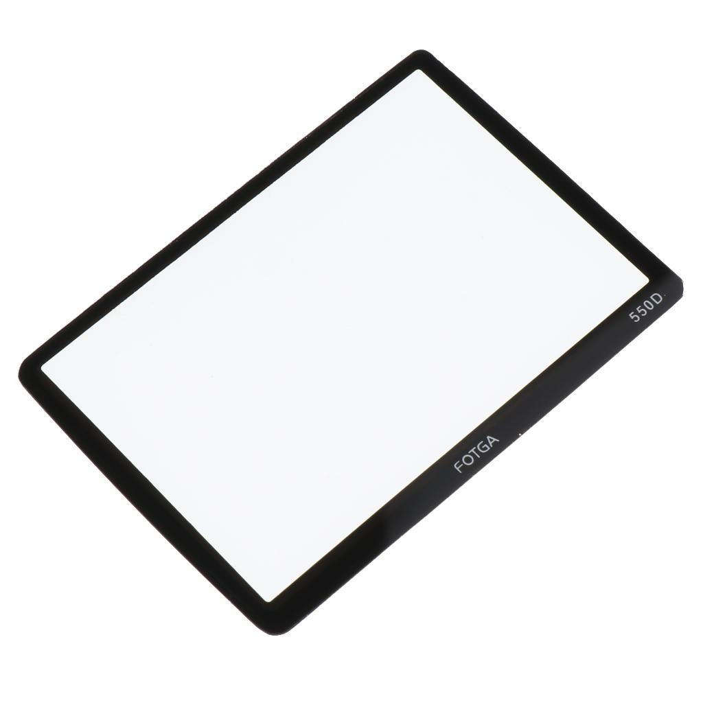 LCD Screen Protective Film Anti-Scratch Guard Cover for Canon 550D Camera