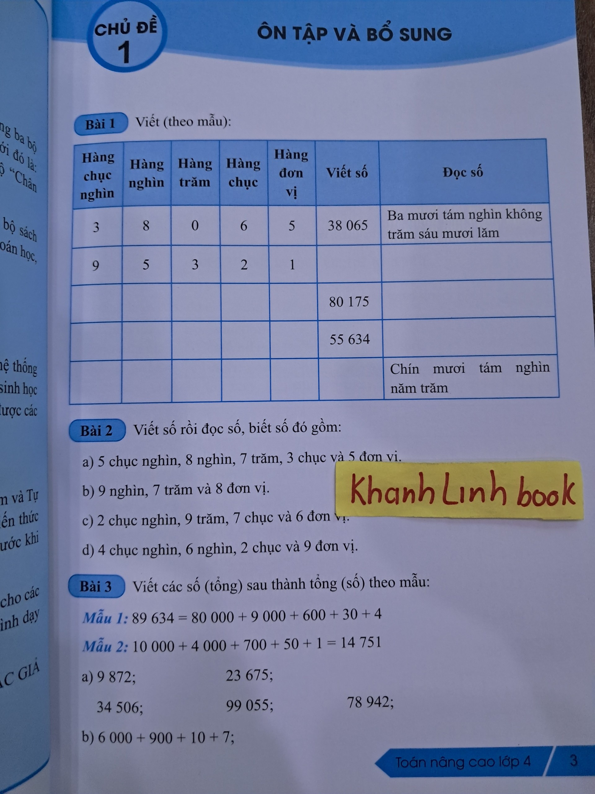 Sách - Toán Nâng Cao Lớp 4 - Biên soạn theo chương trình GDPT mới