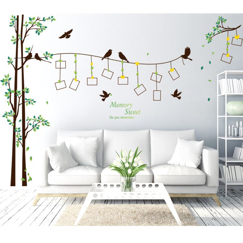 Decal dán tường Cây khung ảnh 9 AmyShop DCX042 (205 x 290cm)