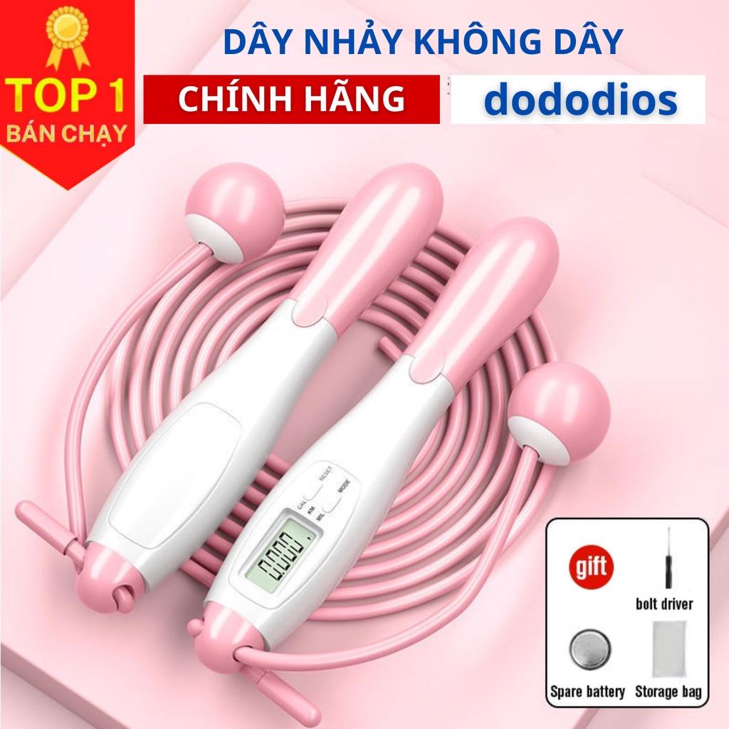 Dây nhảy thể dục không dây dododios đốt cháy mỡ thừa bằng điện giúp giảm cân cho người lớn