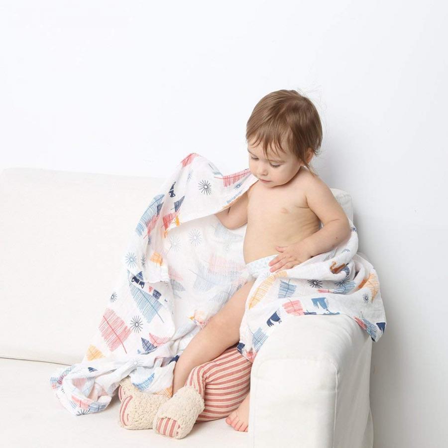 Khăn cuốn AOBERST Muslin swadle chất liệu cotton
