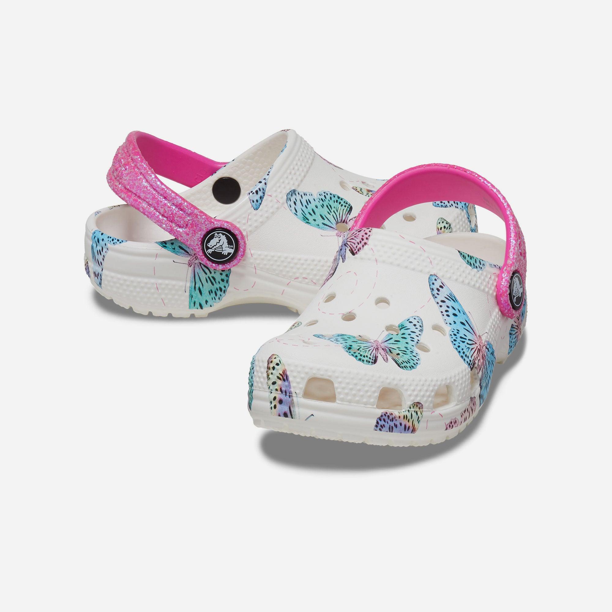 Giày lười trẻ em Crocs Classic Butterfly - 208300-94S