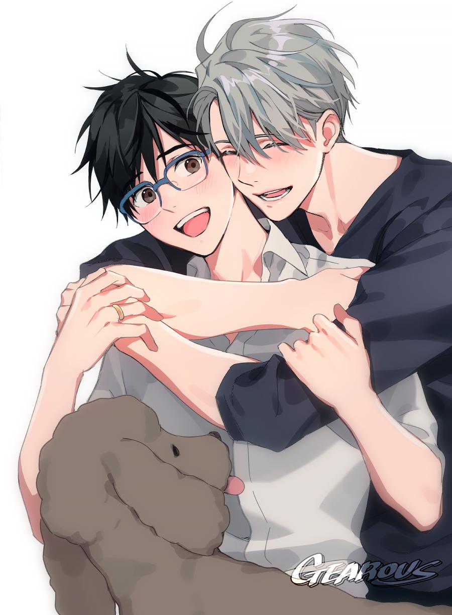 Tranh poster Yuri On Ice khổ A4 sét 3 tấm ngẫu nhiên   - Victuuri